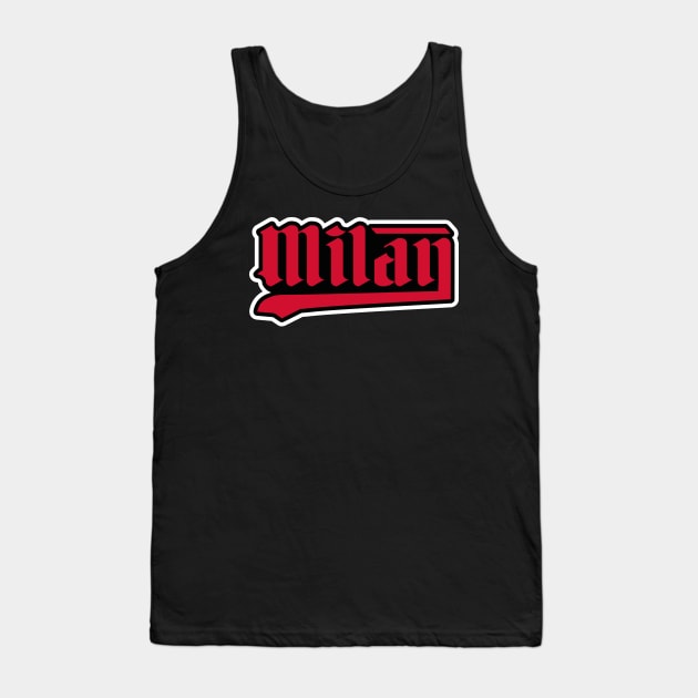 Milano Tank Top by lounesartdessin